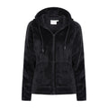 Black - Pack Shot - Mountain Warehouse Womens-Ladies Snaggle Fleece Hoodie