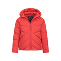 Orange - Pack Shot - Mountain Warehouse Childrens-Kids Chill Down Padded Jacket