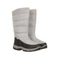 Light Grey - Front - Mountain Warehouse Womens-Ladies Icey Long Snow Boots