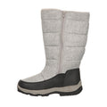 Light Grey - Side - Mountain Warehouse Womens-Ladies Icey Long Snow Boots