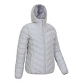 Grey - Side - Mountain Warehouse Womens-Ladies Seasons Reflective Padded Jacket