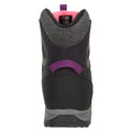 Black-Purple - Back - Mountain Warehouse Womens-Ladies Polar Boots