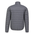 Grey - Back - Mountain Warehouse Mens Featherweight II Down Jacket