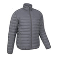 Grey - Lifestyle - Mountain Warehouse Mens Featherweight II Down Jacket