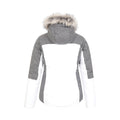 White - Back - Mountain Warehouse Womens-Ladies Pyrenees II Padded Ski Jacket