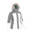 White - Side - Mountain Warehouse Womens-Ladies Pyrenees II Padded Ski Jacket