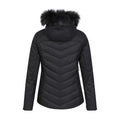 Black - Back - Mountain Warehouse Womens-Ladies Pyrenees II Padded Ski Jacket