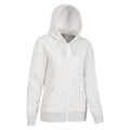 Light Grey - Side - Mountain Warehouse Womens-Ladies Dalton Sherpa Lined Full Zip Hoodie