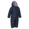 Navy - Lifestyle - Mountain Warehouse Childrens-Kids Frosty Padded Snowsuit