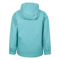 Teal - Back - Mountain Warehouse Childrens-Kids Torrent Taped Seam Waterproof Jacket