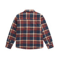 Navy-Red - Back - Animal Mens Tide Plaid Organic Shirt