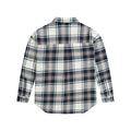 Off White - Back - Animal Womens-Ladies Lyanna Plaid Organic Overshirt