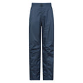 Navy - Front - Mountain Warehouse Womens-Ladies Spray Waterproof Trousers