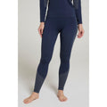 Navy - Front - Mountain Warehouse Womens-Ladies Off Piste II Thermal Leggings