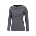 Black - Lifestyle - Mountain Warehouse Womens-Ladies Off Piste II Base Layer Top