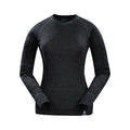 Black - Front - Mountain Warehouse Womens-Ladies Ultra Merino Wool Round Neck Top