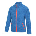 Blue - Side - Mountain Warehouse Childrens-Kids Snowdonia Fleece Jacket