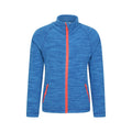 Blue - Front - Mountain Warehouse Childrens-Kids Snowdonia Fleece Jacket