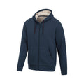 Navy - Lifestyle - Mountain Warehouse Mens Dalton Borg Lined Full Zip Hoodie