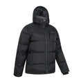 Jet Black - Side - Mountain Warehouse Mens Frost II Extreme Down Jacket