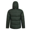 Dark Khaki - Back - Mountain Warehouse Mens Frost II Extreme Down Jacket