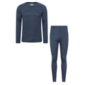 Navy - Front - Mountain Warehouse Mens Talus Thermal Base Layer Set