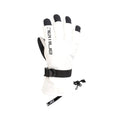 White - Front - Animal Womens-Ladies Flow Ski Gloves