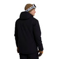 Jet Black - Back - Animal Mens Laxx Logo Ski Jacket