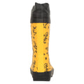 Yellow - Side - Mountain Warehouse Childrens-Kids II Dinosaur Winter Wellington Boots