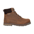 Brown - Front - Mountain Warehouse Mens Extreme Makalu Leather Waterproof Walking Boots