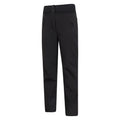 Black - Side - Mountain Warehouse Childrens-Kids Swiss Softshell Ski Trousers