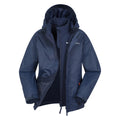 Navy - Lifestyle - Mountain Warehouse Childrens-Kids Bracken Extreme 3 In 1 Waterproof Jacket