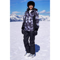 Monochrome - Front - Mountain Warehouse Womens-Ladies Ski Jacket & Trousers Set