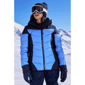 Navy - Front - Mountain Warehouse Womens-Ladies Resort RECCO Padded Ski Jacket