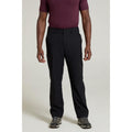 Jet Black - Front - Mountain Warehouse Mens Trek Stretch Winter Trousers