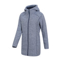 Navy - Lifestyle - Mountain Warehouse Womens-Ladies Mallaig Longline Fleece Jacket