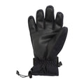 Jet Black - Back - Animal Childrens-Kids Toasty Ski Gloves