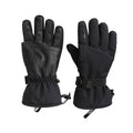 Jet Black - Side - Animal Mens Edge Ski Gloves