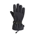 Jet Black - Front - Animal Mens Edge Ski Gloves