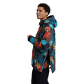 Teal - Side - Animal Mens Snowstorm Recycled Ski Jacket