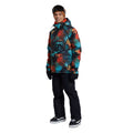 Teal - Lifestyle - Animal Mens Snowstorm Recycled Ski Jacket