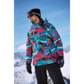 Active Red - Front - Animal Mens Snowstorm Recycled Ski Jacket