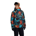 Teal - Front - Animal Mens Snowstorm Recycled Ski Jacket