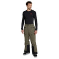 Khaki Green - Side - Animal Mens Glaze Ski Trousers