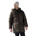 Dark Khaki - Pack Shot - Mountain Warehouse Mens Antarctic Extreme Waterproof Down Jacket