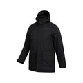 Black - Side - Mountain Warehouse Mens Ranger Padded Parka