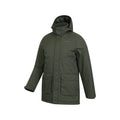 Khaki Green - Side - Mountain Warehouse Mens Ranger Padded Parka