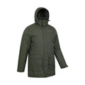 Khaki Green - Lifestyle - Mountain Warehouse Mens Ranger Padded Parka