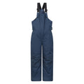 Black - Pack Shot - Mountain Warehouse Childrens-Kids Hakuba Snow Salopettes