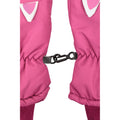 Pink - Pack Shot - Mountain Warehouse Girls Critter Unicorn Ski Mittens